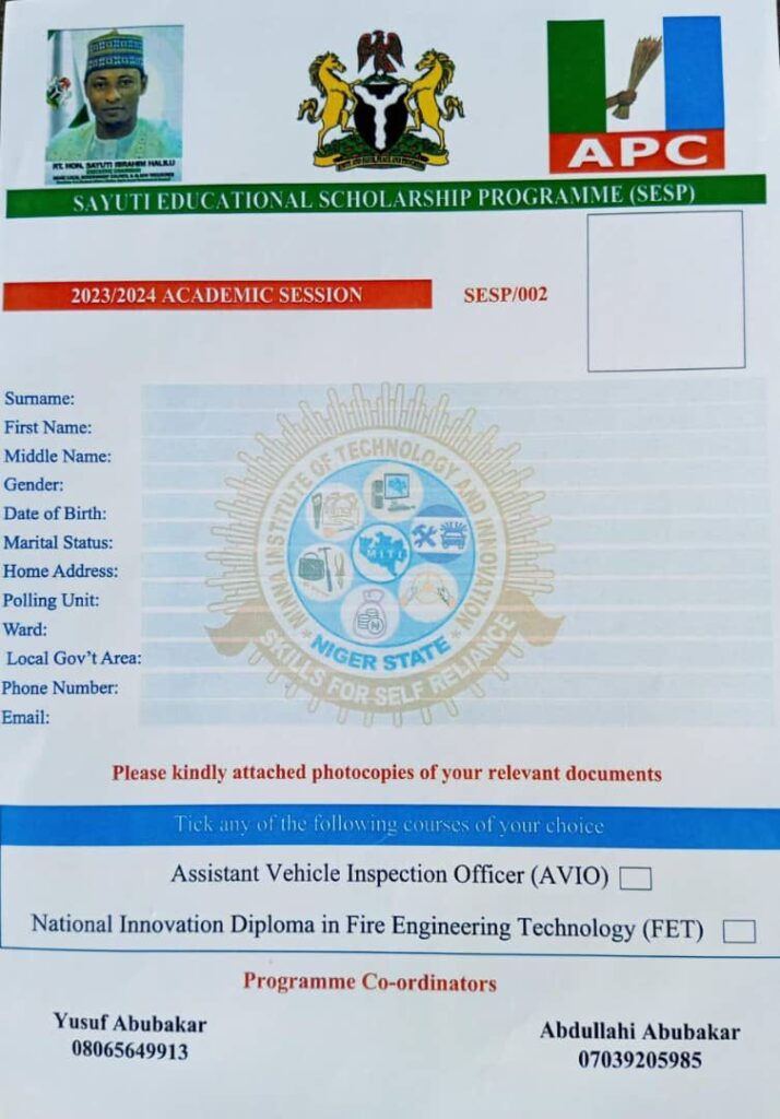 AGAIE LOCAL GOVERNMENT COUNCIL PARTNERS MITIS, SPONSOR 22 AGAIE INDIGENES TO STUDY AVIO AND FET COURSES