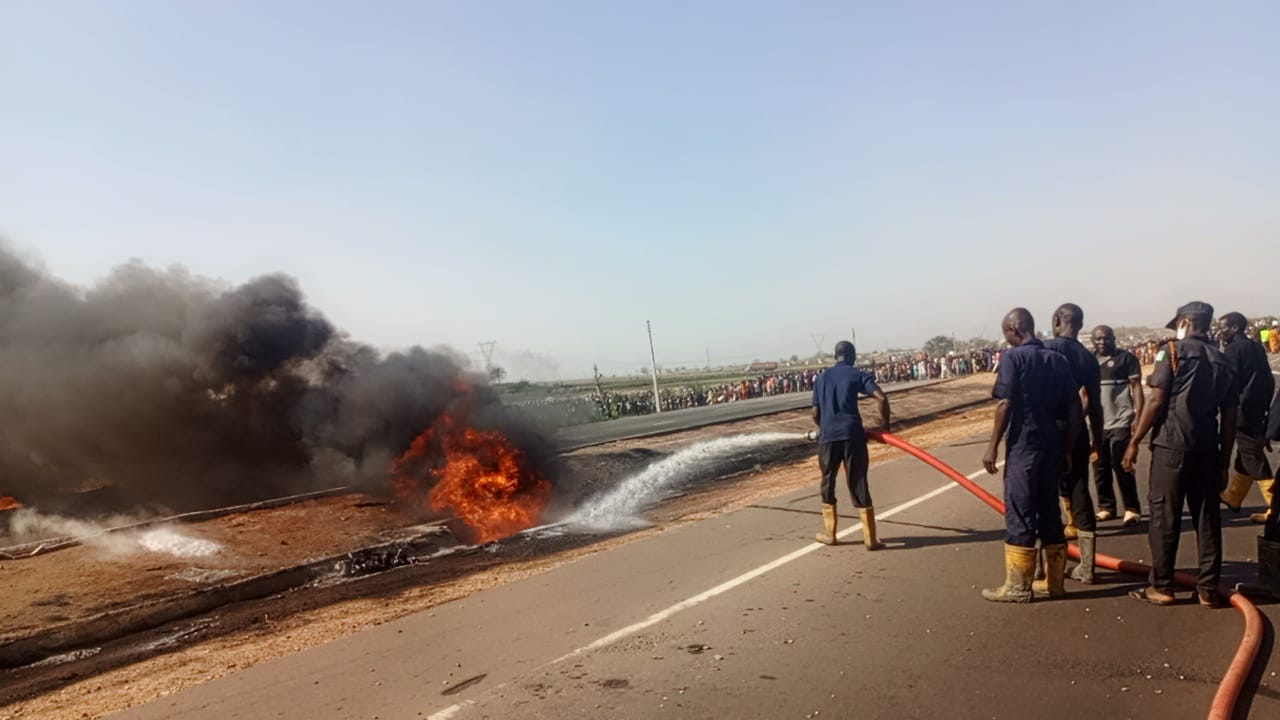 Three Dead In Kano Tanker Explosion As Second Fire Hits Taruni Plaza