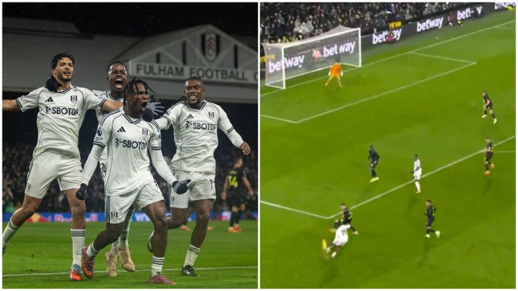 ‘Where was this against Congo?’ – Angry Nigerians call out Super Eagles star Chukwueze after stunning assist for Fulham