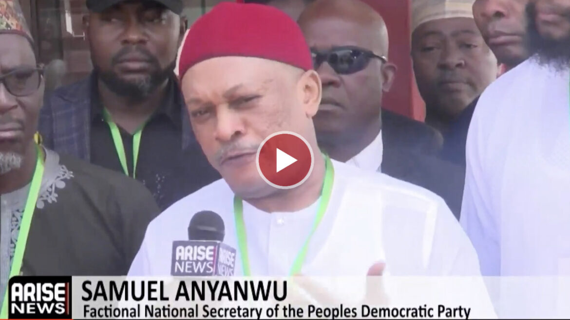 Samuel Anyanwu: There Was No Convention In Ibadan, Damagum Subjected Himself To A Christmas Carol