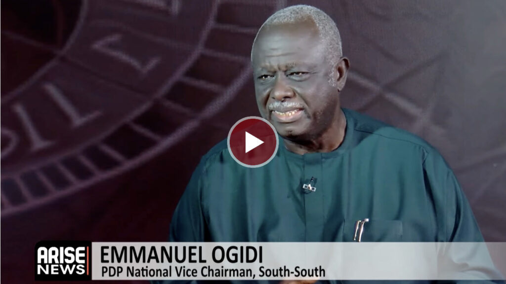 Emmanuel Ogidi: PDP Is Fighting For The Soul Of Nigeria’s Democracy Amid Leadership Crisis