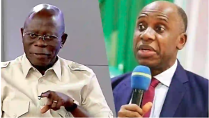 Rotimi Amaechi and Oshiomhole