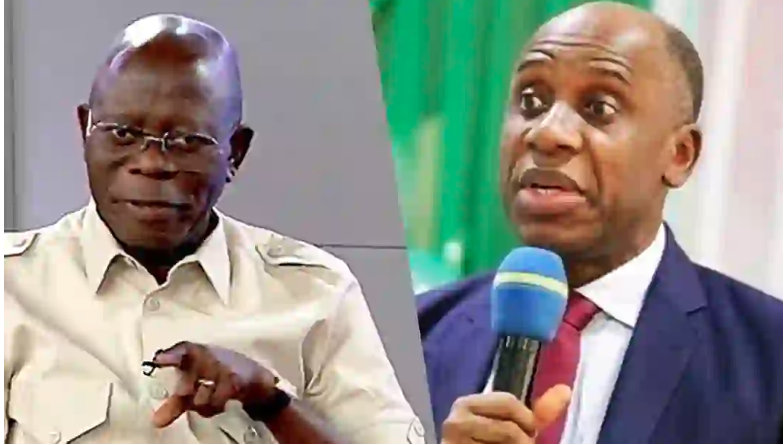 Rotimi Amaechi and Oshiomhole