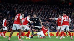 Champions League Table After Matchday 5: Arsenal Go Top, PSG Jump To Second