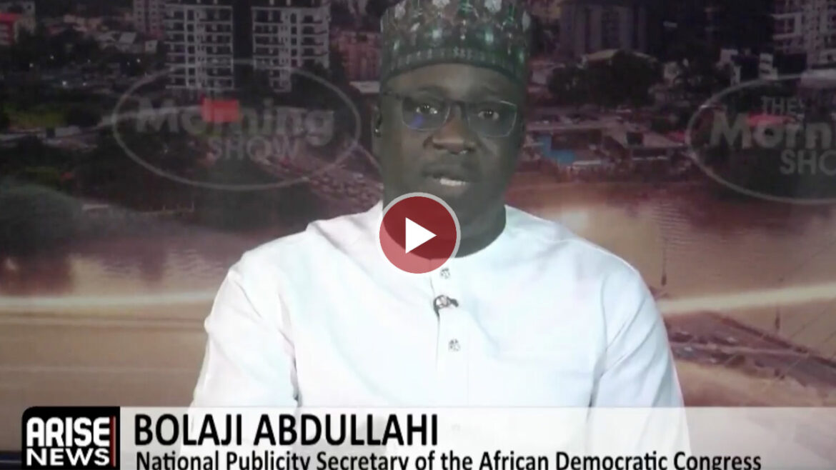 Bolaji Abdullahi: APC Creating False 2027 Election Narrative, ADC Remains Nigeria’s Credible Opposition Alternative