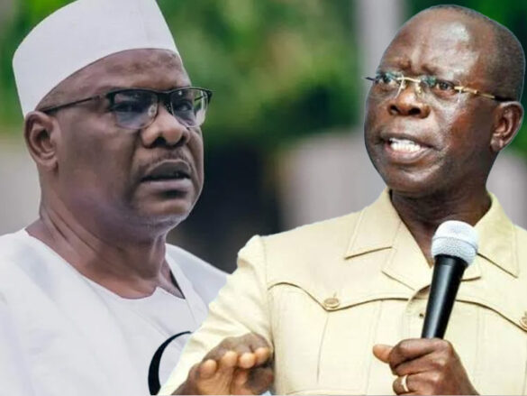 Oshiomhole, Ndume Clash Disrupts Senate Screening Of Ambassadorial Nominees