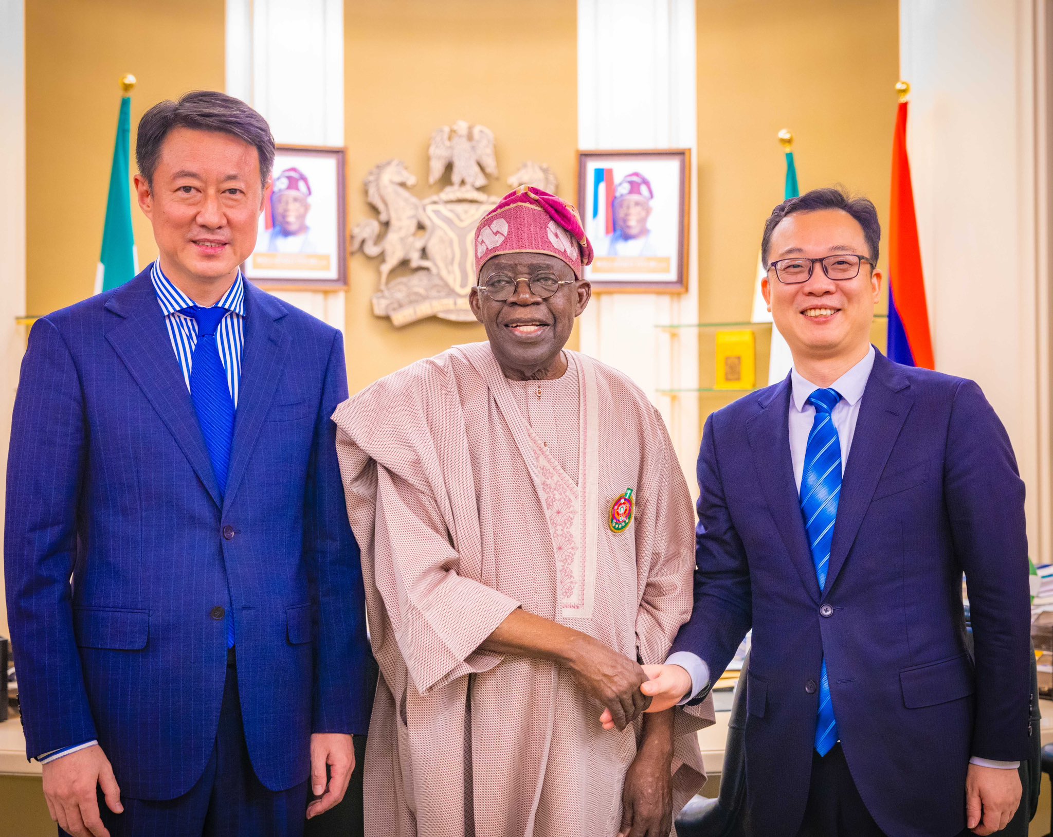 Tinubu Hosts Chinese Envoy In Abuja