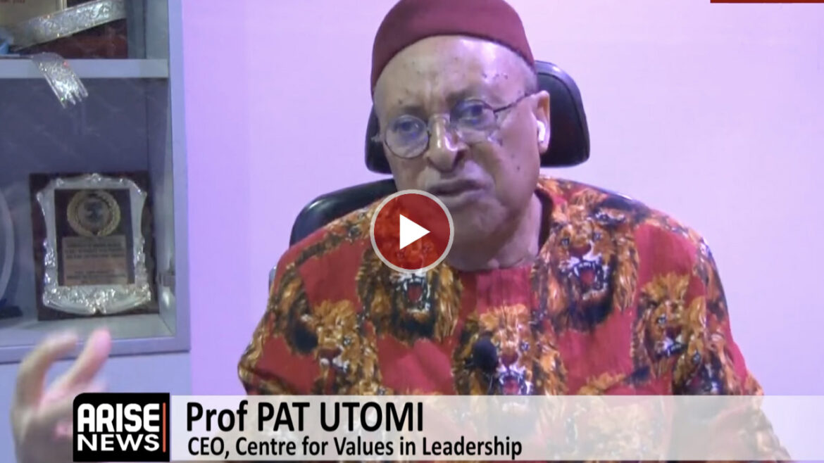 Pat Utomi: Nigeria’s Political Decline Began In 1999 When Undesirables Took Over Power