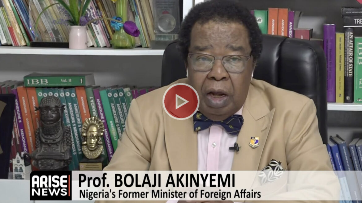Akinyemi: Western-Style Democracy Not A Panacea For Nigeria’s Problems