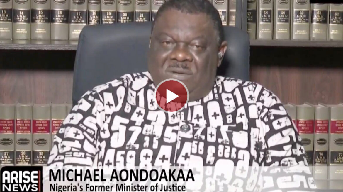 Michael Aondoakaa: Governor Alia Should Lead Reconciliation With SGF George Akume