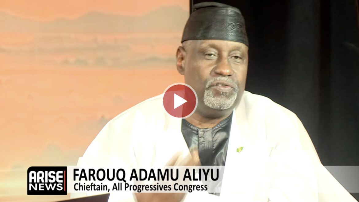 APC’s Farouq Adamu Aliyu Dismisses One-Party State Claims, Calls It ‘Elite Fight’