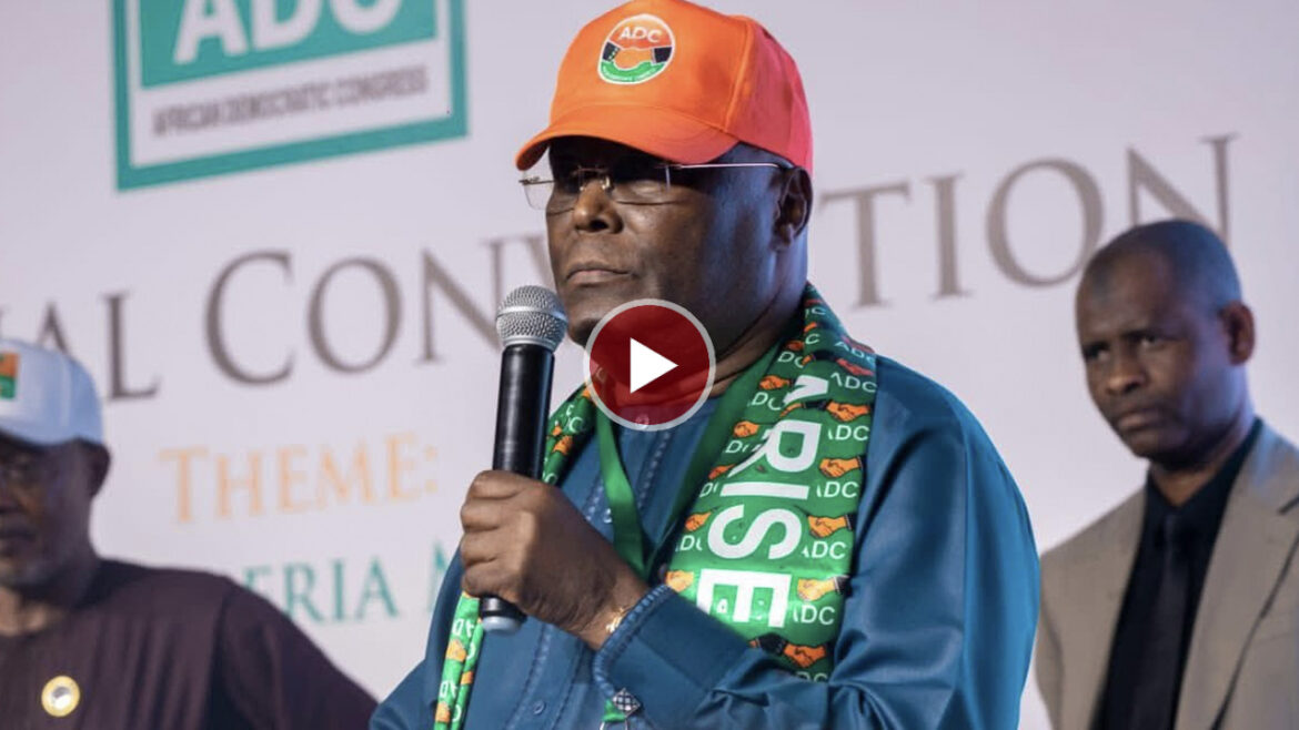 Atiku: Nigerians Must Demand Genuine Change, ADC Will Restore Democracy