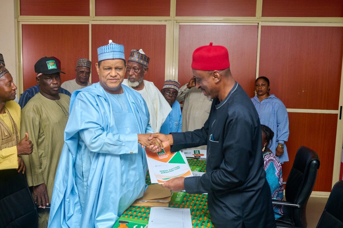 Hayatu-Deen Submits ADC Form As Atiku Prepares Nomination Submission