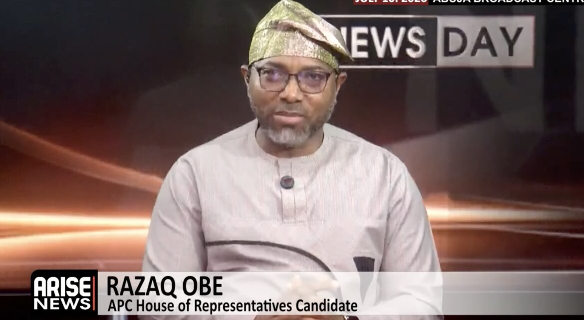 Razaq Obe: Candidate Substitution Could Weaken People’s Passion For APC