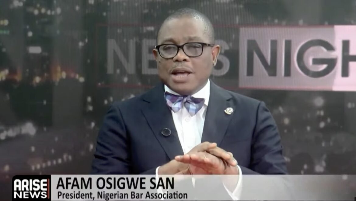 Osigwe: Attorney General Has No Power to Postpone NBA Elections