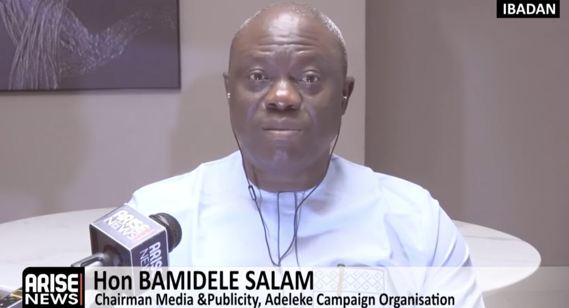 Bamidele Salam: Governor Adeleke Is Committed To Peace Before, During And After Osun Election