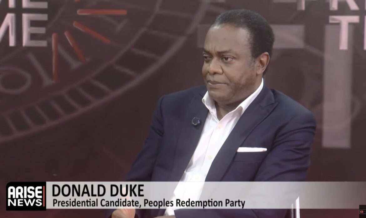 Donald Duke: If We Don’t Change Nigeria’s Trajectory in Four Years, Disaster Will Deepen