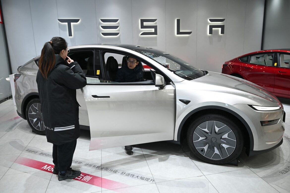 Tesla Recalls Millions Of Electric Cars In China Over Door Handle Safety